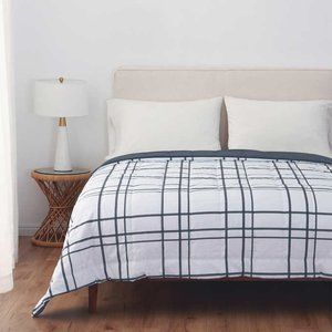 Reversible Down Alternative Blanket | Color: Dark Gray | by Berkshire Life